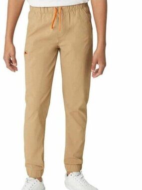 Weatherproof Vintage Kids Boys Stretch Tech Tan Yellow Jogger, size S (7/8) NWT